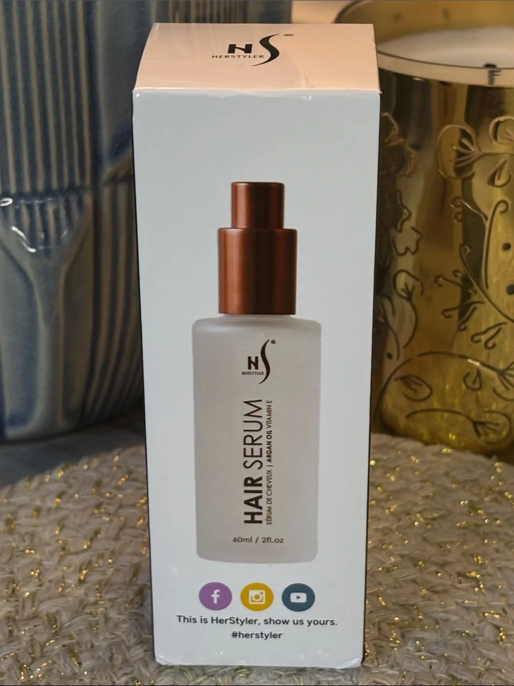 Herstyle Argan Oil Hair Serum, 60ml